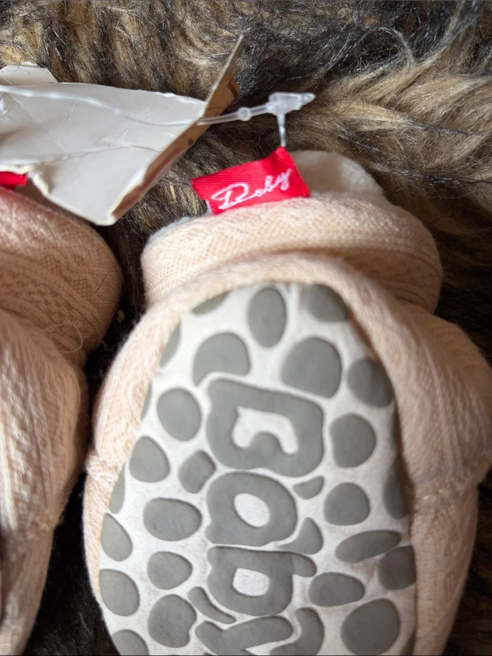 Baby Fashion Shoes soft peach